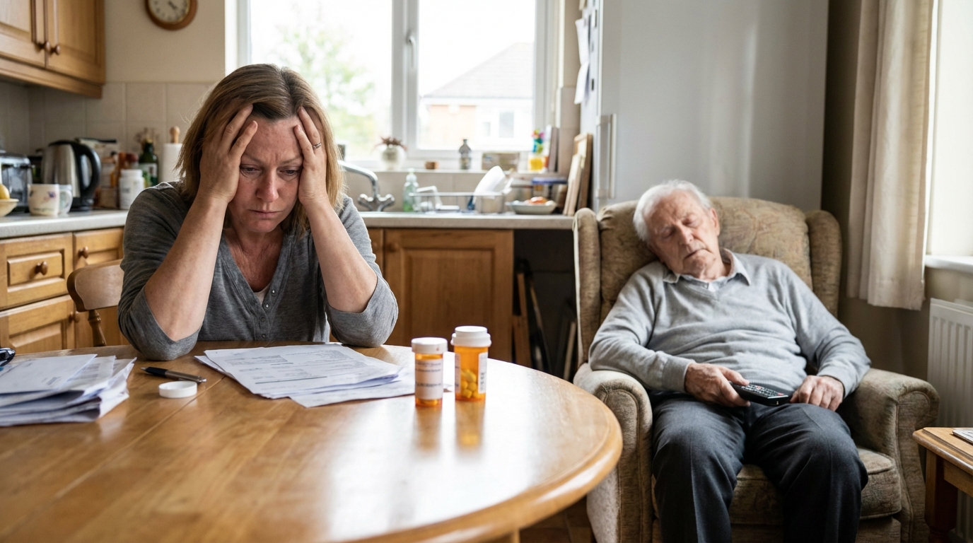 Quando o cuidado com os pais começa a afetar sua vida.