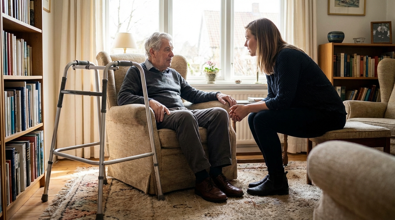Quando o idoso perde autonomia: o que a família deve fazer