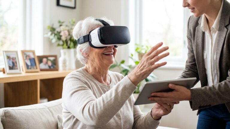 Realidade Virtual para Idosos: Uma Experiência Única de Estímulo Cognitivo (Experimente em Nossa Visita!)