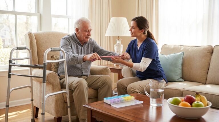 Recuperação de idoso após internação: o que muda na rotina?