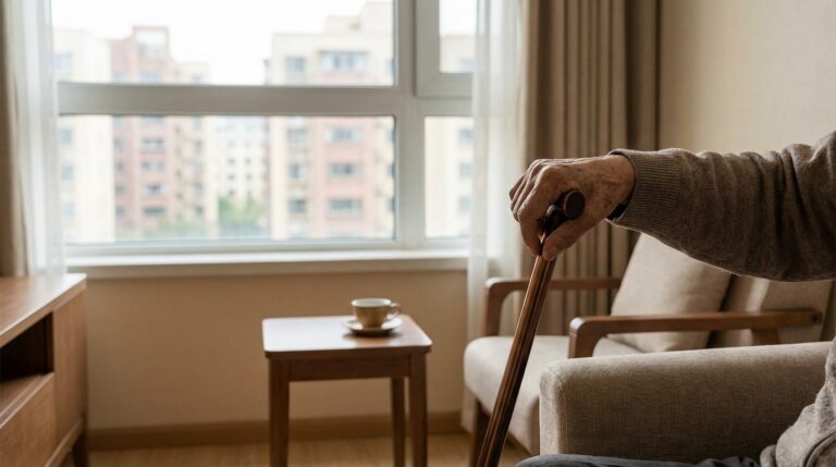 Riscos de idosos morando sozinhos em apartamento