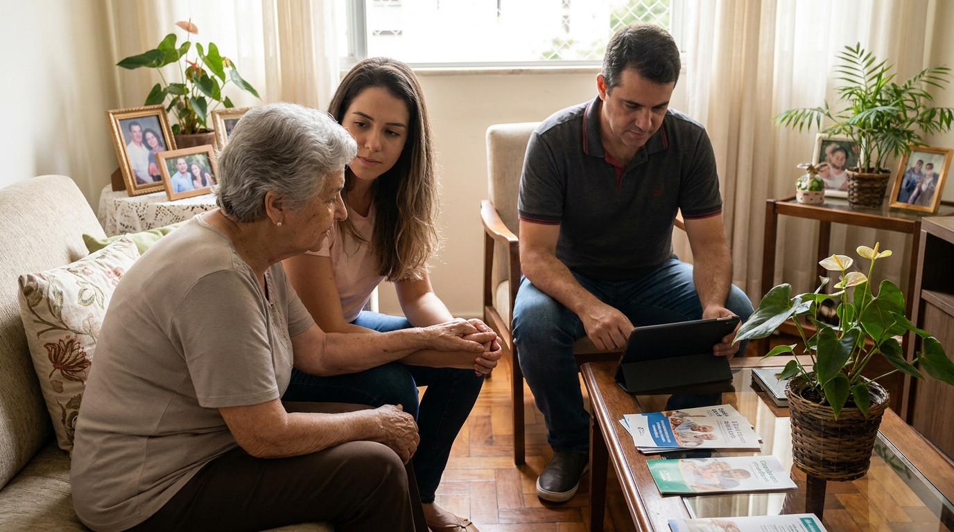 Famílias da Mooca que buscam cuidados para Alzheimer