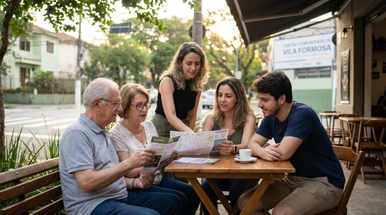 Famílias da Vila Formosa que buscam ILPI confiável