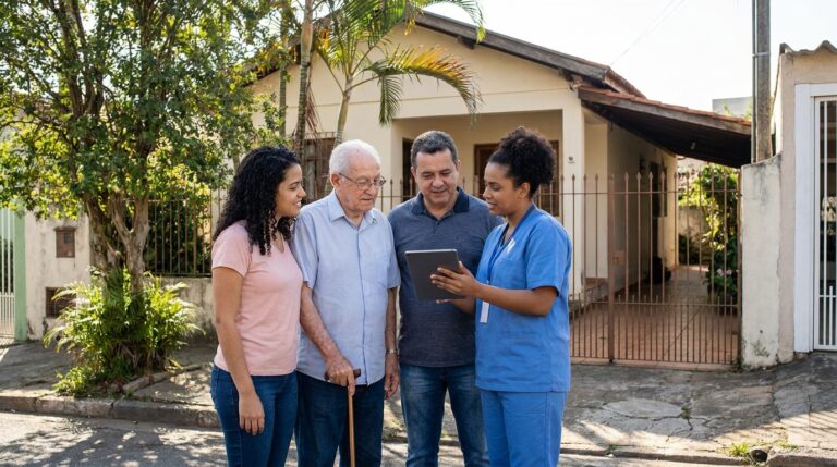 Famílias da Vila Prudente que buscam cuidados para idosos