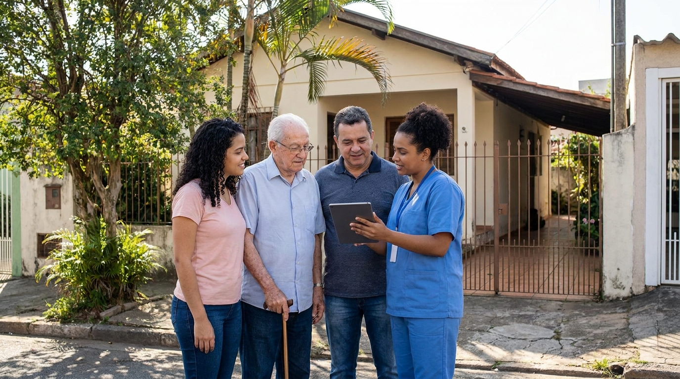 Famílias da Vila Prudente que buscam cuidados para idosos