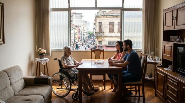 Famílias do Brás que buscam cuidados para idosos