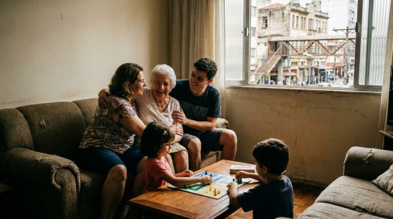 Famílias do Brás que buscam cuidados para idosos de qualidade