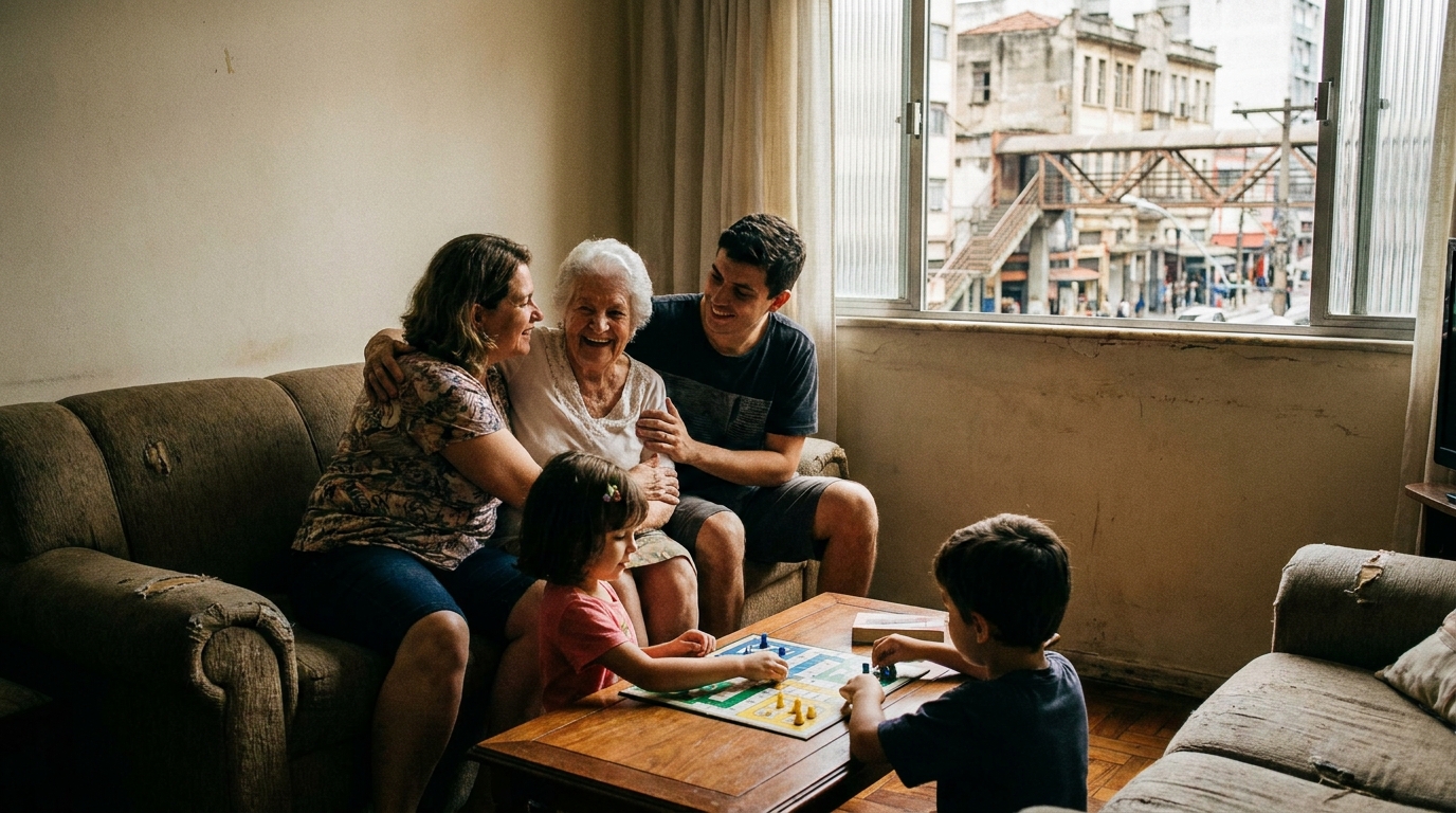 Famílias do Brás que buscam cuidados para idosos de qualidade