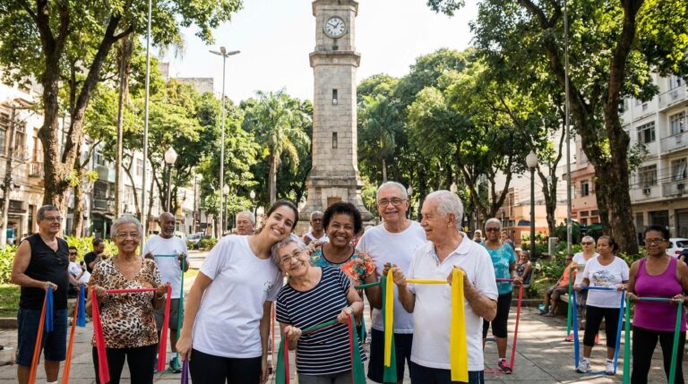 Famílias do Cambuci que buscam atividades recreativas para idosos