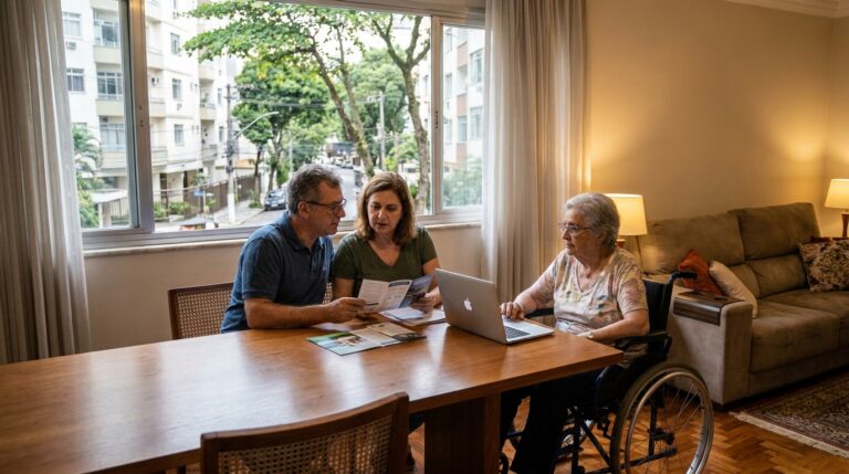 Famílias do Carrão que buscam ILPIs para idosos pós-alta