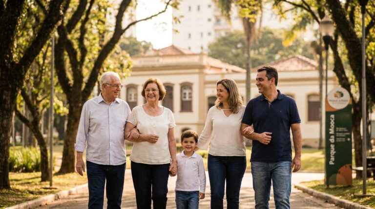 Famílias do Parque da Mooca que buscam cuidados para idosos
