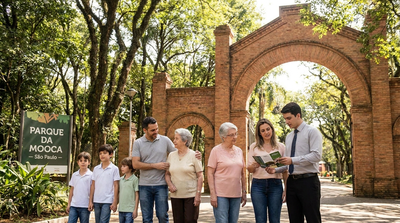 Famílias do Parque da Mooca que buscam cuidados para idosos