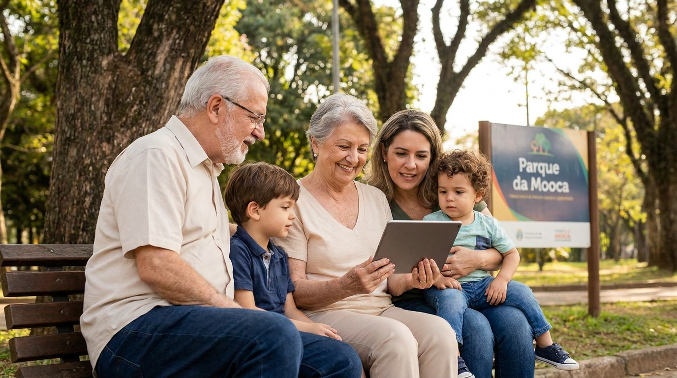 Famílias do Parque da Mooca que buscam cuidados para idosos