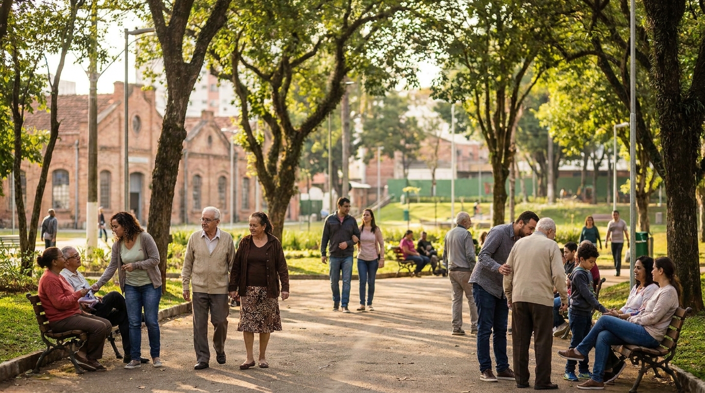 Famílias do Parque da Mooca que buscam recuperação pós-alta