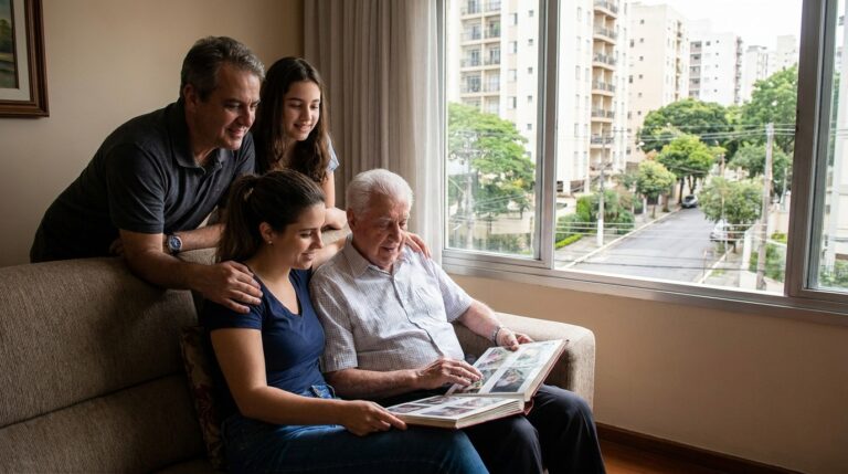 Famílias do Tatuapé que buscam cuidados para idosos com Alzheimer