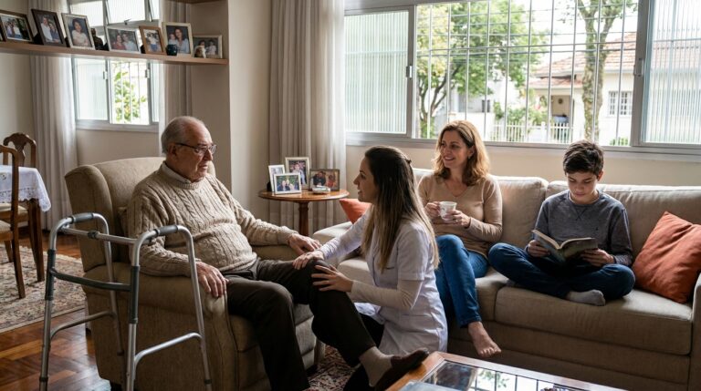 Famílias do Tatuapé que buscam recuperação pós-alta hospitalar